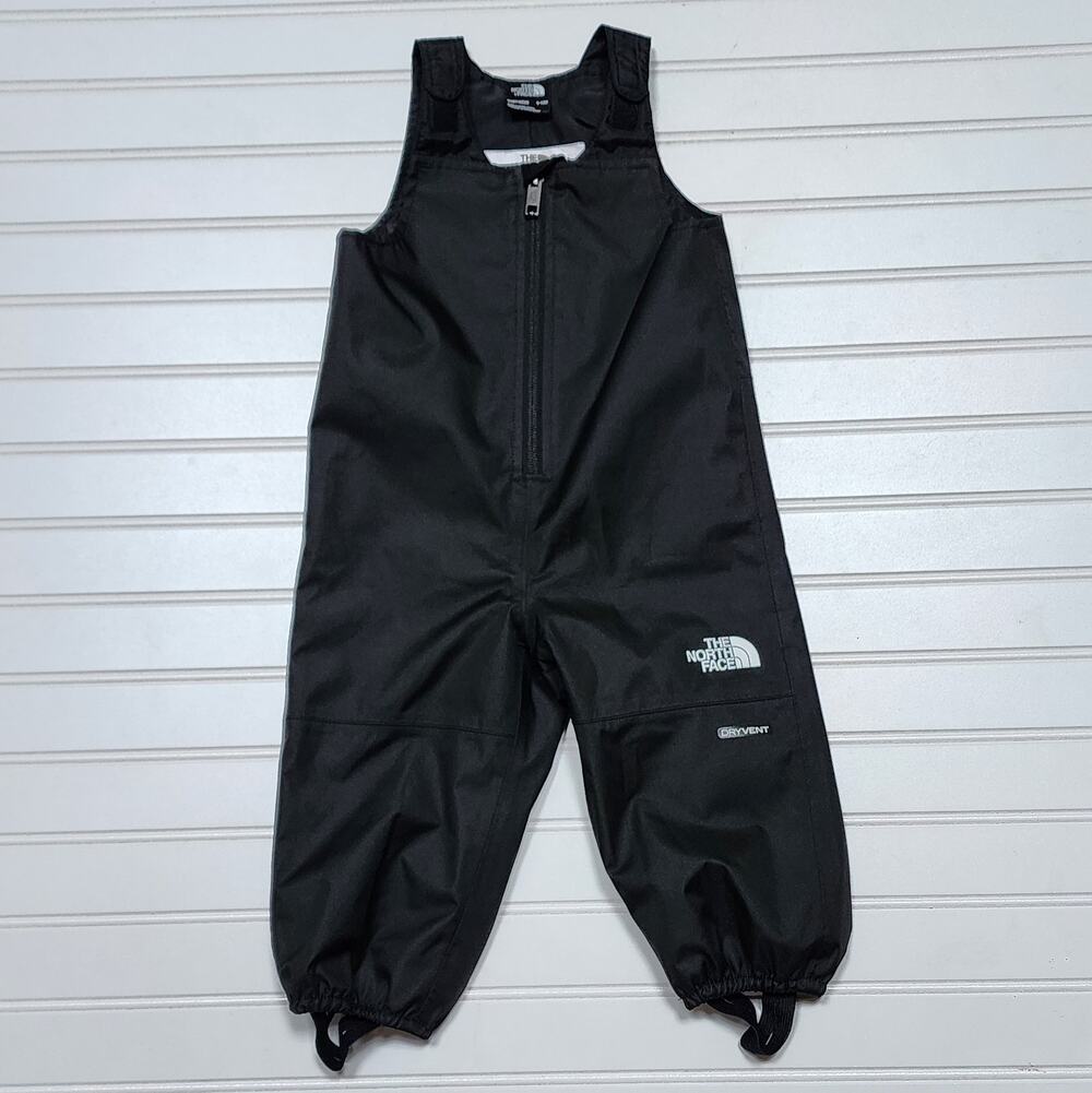 The North Face Baby Antora Rain Bibs Pants Size 6-12 Months Black